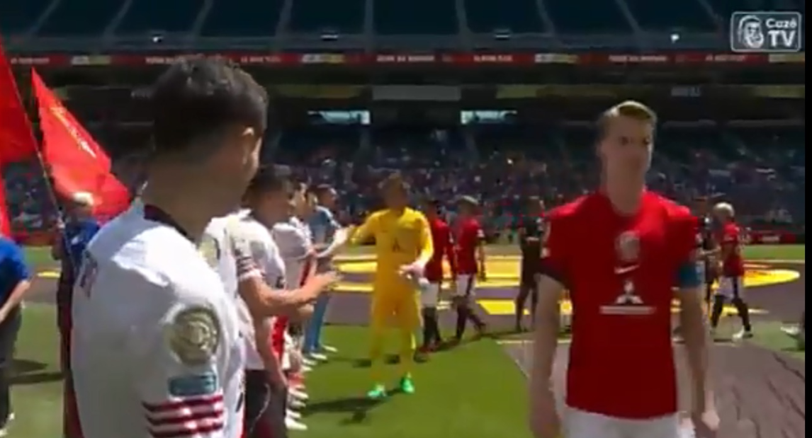 El gesto del capitán de Urawa que le negó el saludo a los jugadores de River y el duelo de hinchadas