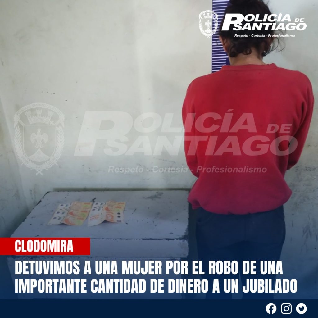 Una mujer apareció en el dormitorio de un jubilado en la madrugada y le robó $120.000