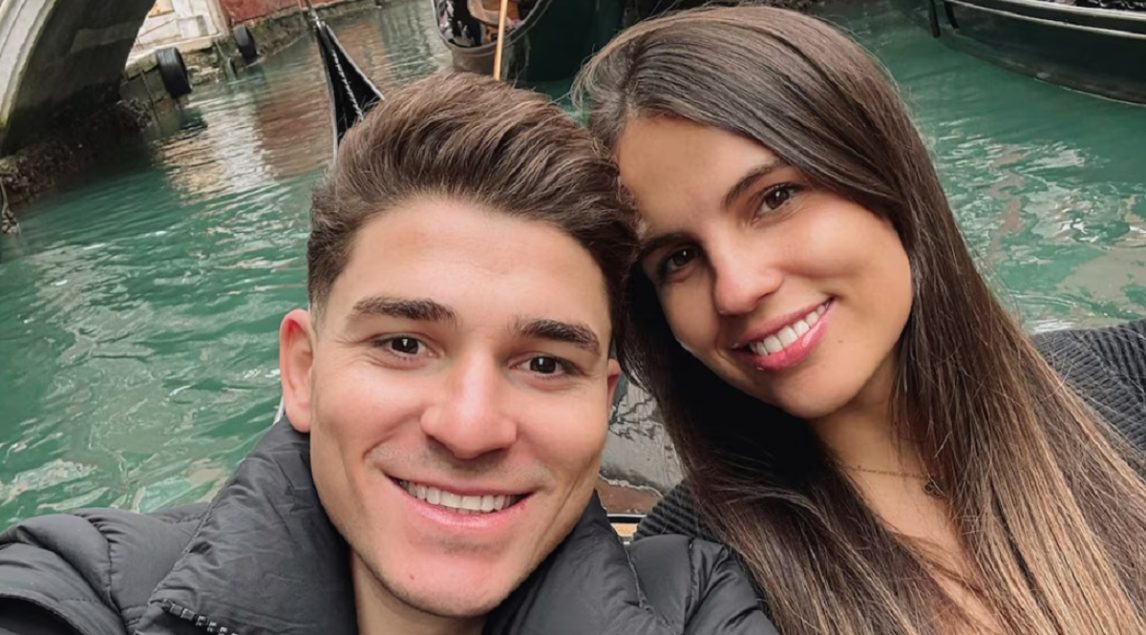Los rumores eran ciertos: Julián Álvarez se convertirá en papá por primera vez