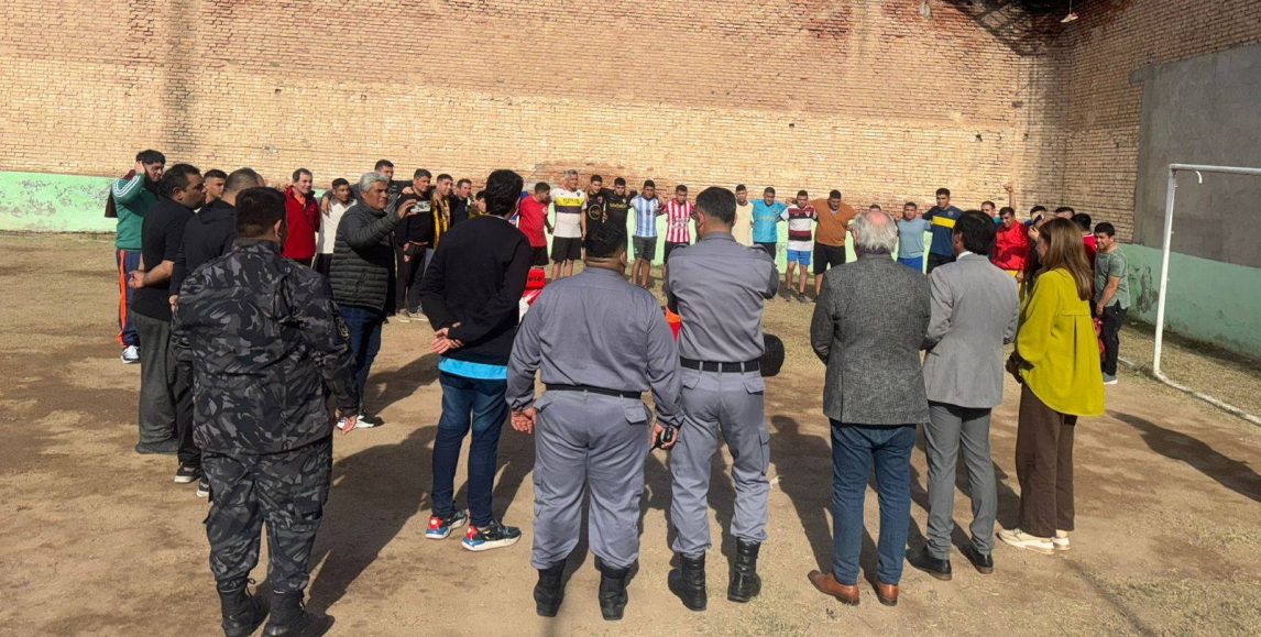 Promueven las prácticas de rugby en el Penal de Varones