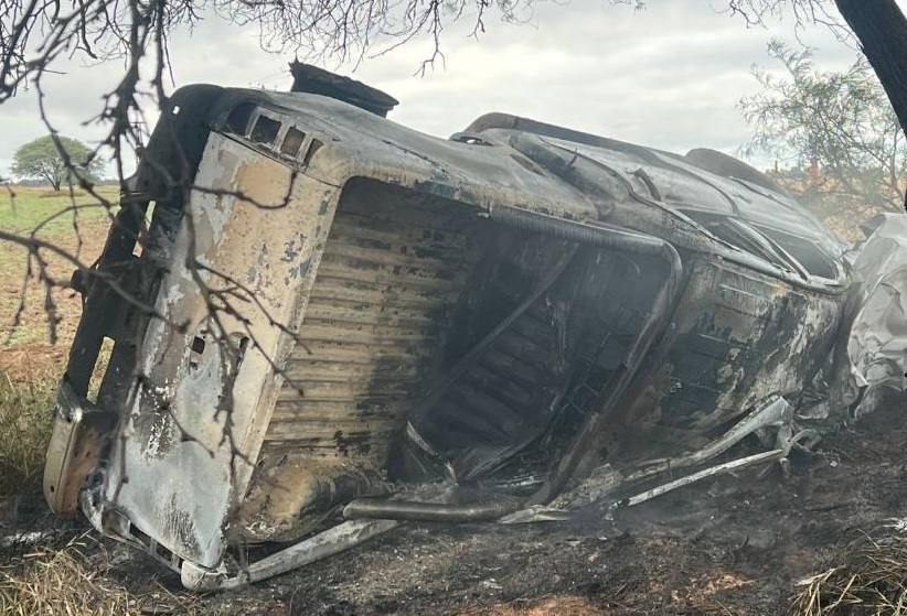 Bomberos de Quimilí despidieron a “Gusano”, colaborador fallecido en el accidente de Ruta 92