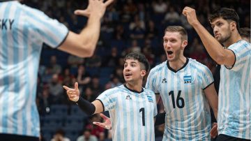 Histórico y soñado debut de Argentina con triunfo sobre Francia en la VNL