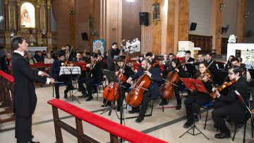 La orquesta de la Unse abrió las actividades culturales por un nuevo aniversario de la ciudad