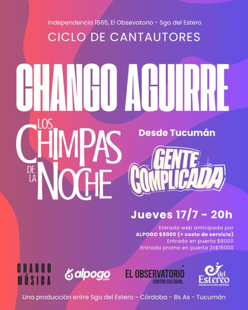 Ciclo de Cantautores: Tres propuestas musicales se presentan en El Observatorio