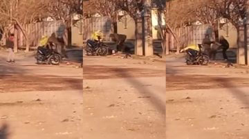 Viralizan el video de una brutal golpiza a dos jóvenes en el barrio Belén