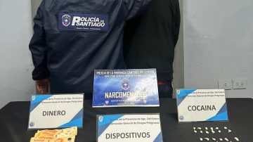 Detuvieron a un joven que vendía cocaína con su novia en Termas de Río Hondo