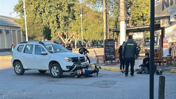 Un adolescente resultó herido en un accidente de tránsito en la banda