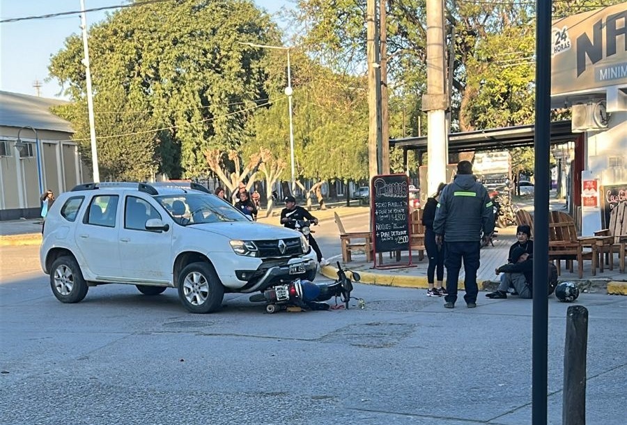 Un adolescente resultó herido en un accidente de tránsito en la banda
