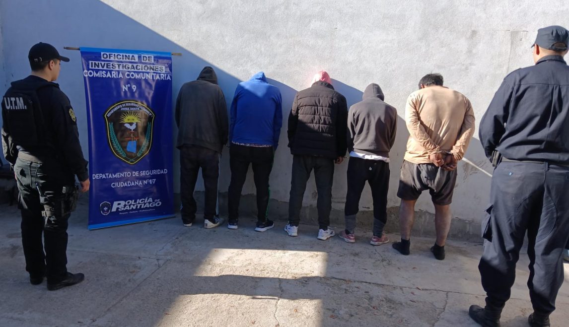 Cinco detenidos y secuestro de drogas y armas en un megaoperativo en Huaico Hondo
