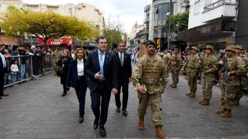 Autoridades de la ciudad participaron del acto por el 209° Aniversario de la Declaración de la Independencia Argentina