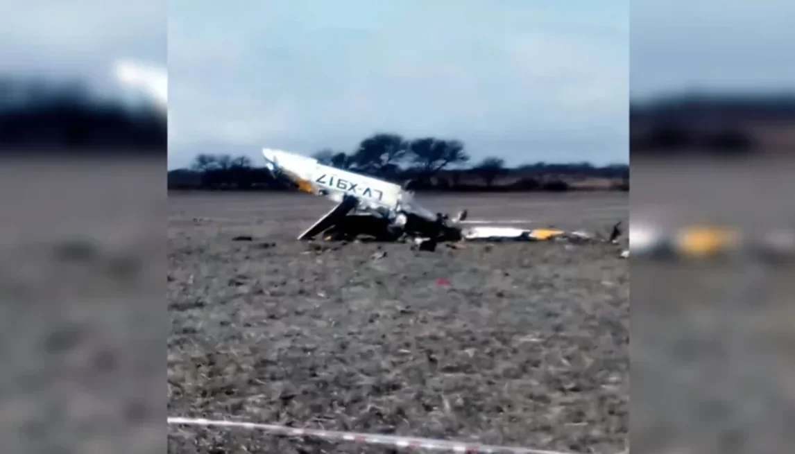 Murió un piloto al estrellarse su avioneta en San Luis