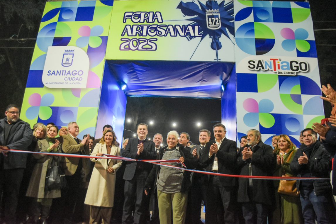 La Feria Artesanal del Parque Aguirre quedó oficialmente inaugurada