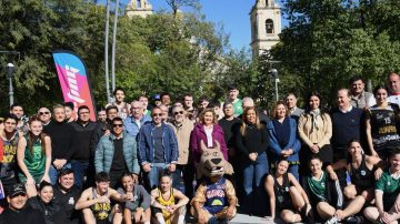 Exitosa parada nacional de la Liga de Básquet 3×3 en plaza Libertad con participantes de gran nivel
