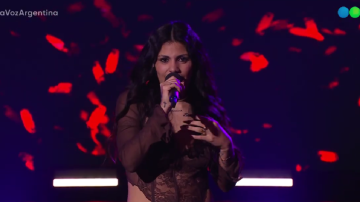 Sabri Anríquez en La Voz Argentina y el recuerdo de “la Pipi”, la prima de Lali