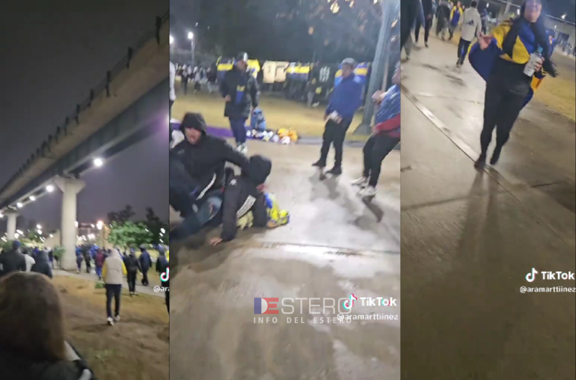 Le robaron el celular antes de entrara a la cancha y la barra de Boca se lo recuperó