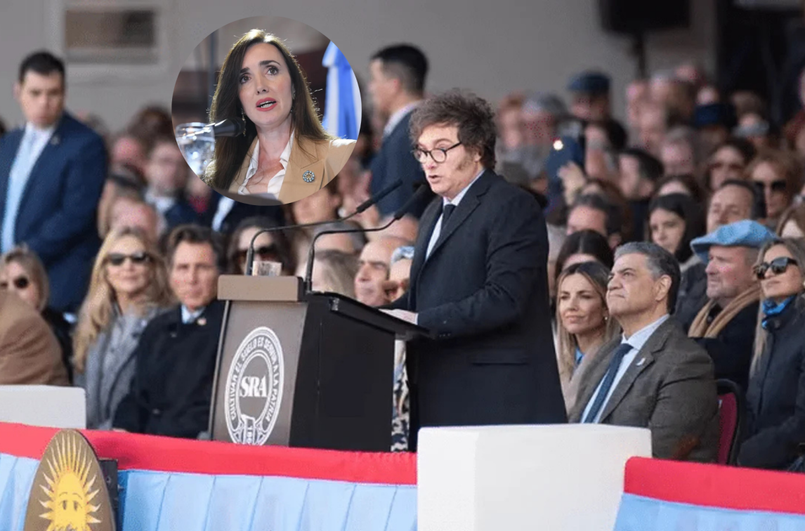 Escándalo: Aseguran que prohibieron a la vicepresidenta Victoria Villarruel participar del acto de La Rural