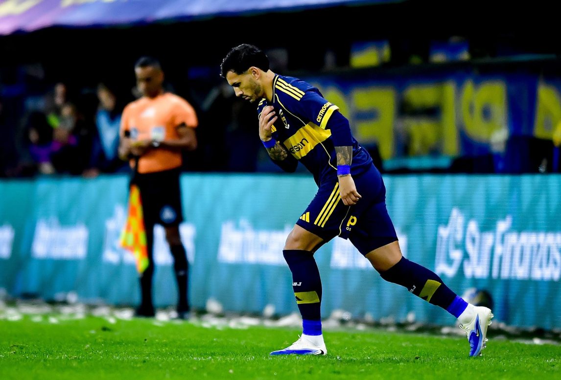 Boca con la vuelta de Paredes rescató un empate ante Unión en La Bombonera