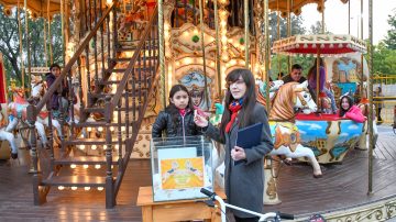La Municipalidad concretó el sorteo de una bici en el Carrusel del Parque de los Niños
