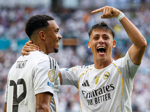 Real Madrid se metió en cuartos del Mundial de Clubes con un gol salvador bajo la lluvia