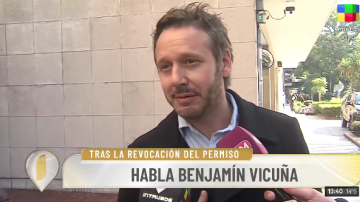 “Son pelotudeces”: el enojo de Benjamín Vicuña cuando le preguntaron por el futuro de sus hijos