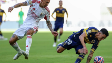 Di María en su presentación: “Boca ya me había hecho sentir lo que es el fútbol argentino”