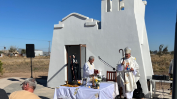 Bandera cuenta con la primera réplica del santuario de Mama Antula