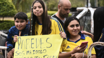 Boca ya está en Santiago para jugar por Copa Argentina: furor por las presencias de Paredes y Cavani