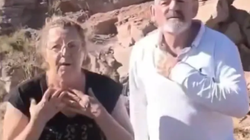 El grafiti más caro: los turistas que pintaron patrimonio cultural de Mendoza podrían pagar 21 millones de multa