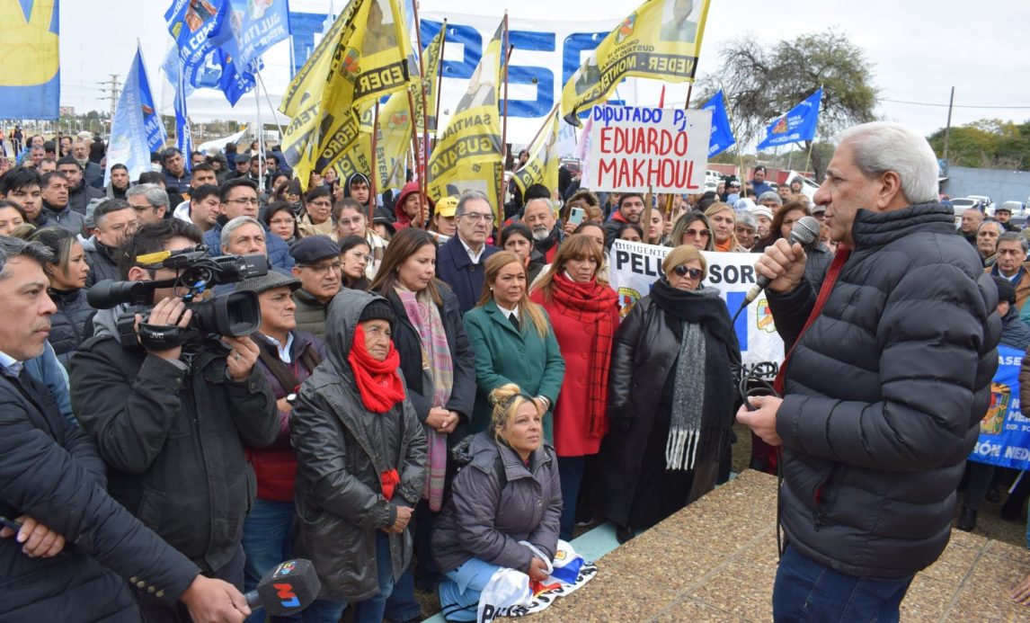 Neder: “Nuestra bandera es construir, en vez de destruir”