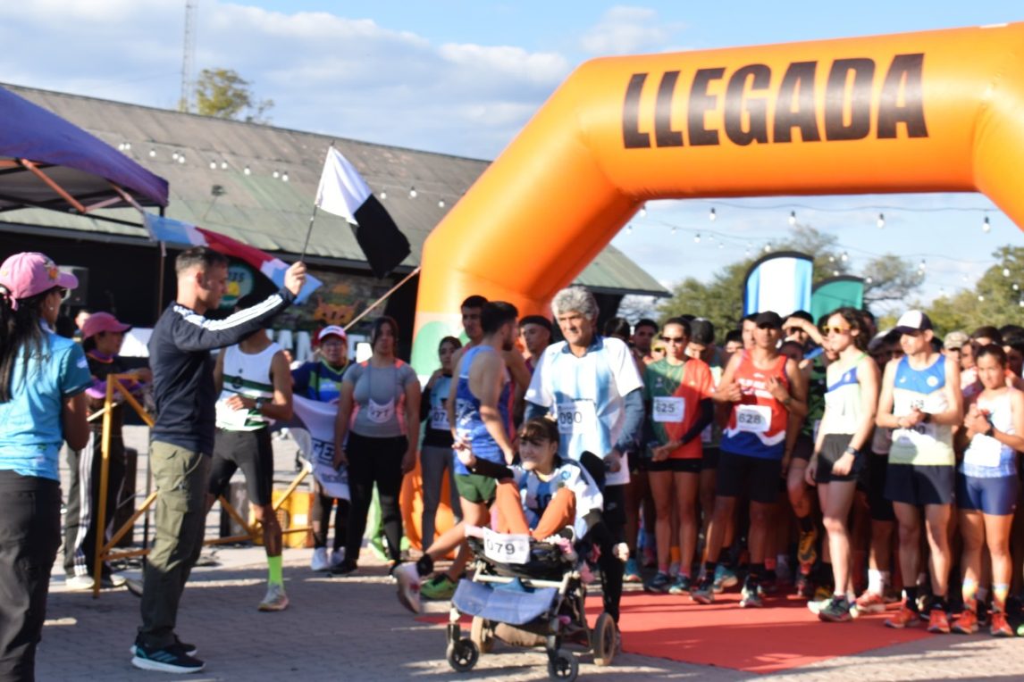 Fernández vivió una gran fiesta deportiva con la maratón aniversario