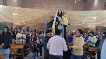 Comenzó la Novena en honor a la Virgen del Carmen, patrona de Campo Gallo y del departamento Alberdi