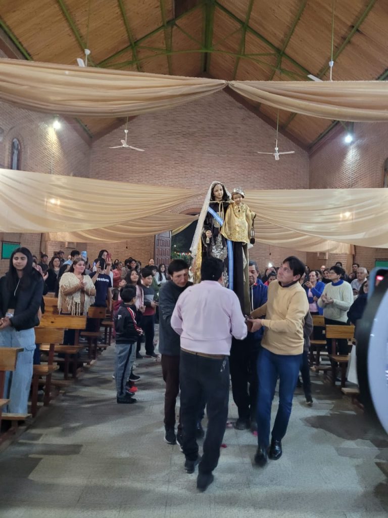 Comenzó la Novena en honor a la Virgen del Carmen, patrona de Campo Gallo y del departamento Alberdi