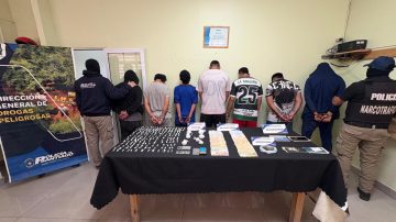 B° Sarmiento: Demolieron el búnker de “La Gruta” que vendía drogas las 24 horas