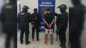 Capturan a “Los Coronel” en pleno robo a una vivienda del barrio Saint Germain