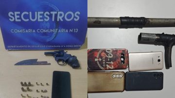 La Banda: enfrentamiento entre bandas antagónicas termina con armas secuestradas y dos detenidos