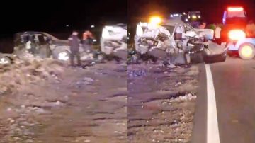 Comerciantes menonitas, entre los heridos en un fuerte choque en Malbrán