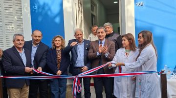 El vicegobernador acompañó a UTPESE en la inauguración de nuevos consultorios médicos