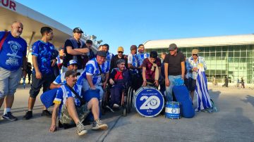 Presencia y aliento uruguayo en el Madre de Ciudades