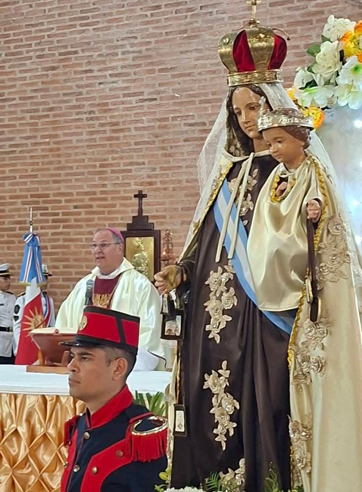 Campo Gallo: Con procesión retrasada por el temporal, fieles homenajearon a la Virgen del Carmen