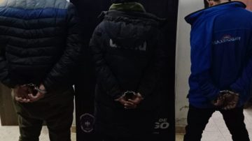 Detenidos y bienes recuperados en el barrio Almirante Brown