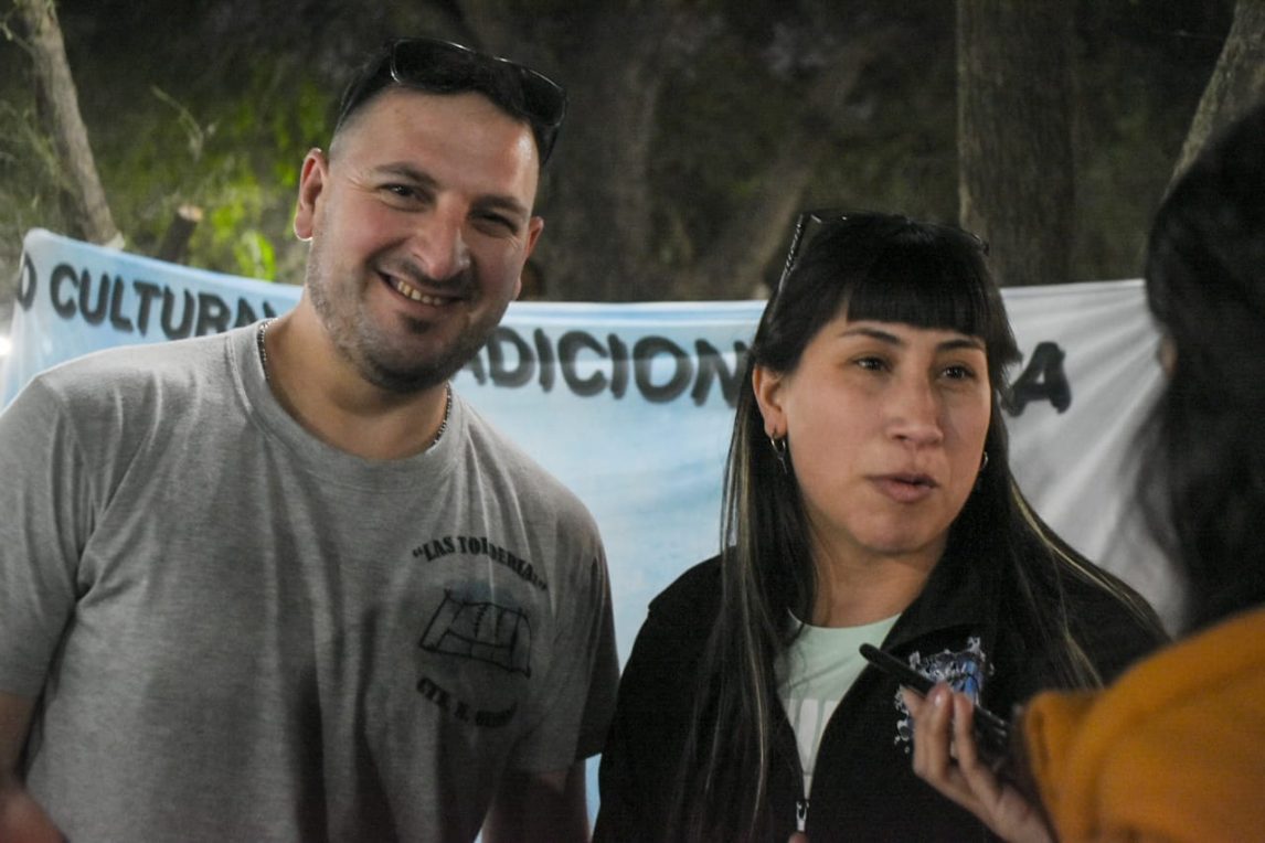 La agrupación “Las Tolderías” viajó 24 horas para participar de la Marcha de los Bombos