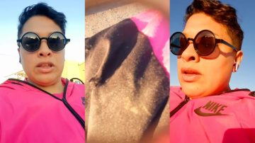 La atleta añatuyense Luciana Cejas denunció que fue atacada por un perro Pitbull y pidió “un lugar seguro” para entrenar