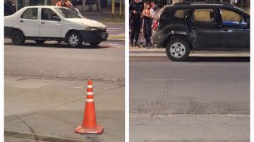 Desvío por siniestro múltiple en Independencia y Pueyrredón ocasionó un choque en cadena en la Belgrano