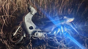 Encuentran escondida en el monte, una moto que fue robada durante un festejo del Día del Amigo