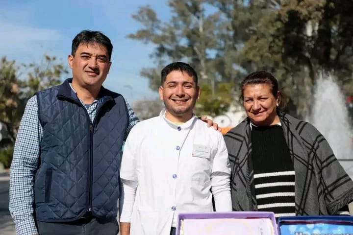 Encontró en Las Termas a su madre y su profesión