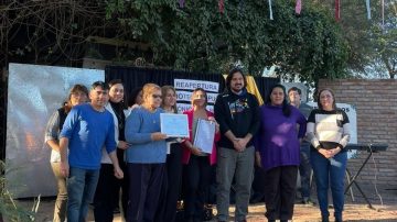 Reapertura de la Biblioteca Popular “Andrónico Gil Rojas” en Monte Quemado
