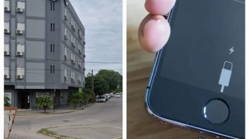 La Banda: Merendaba en un hotel, puso a cargar su celular y se lo hurtaron