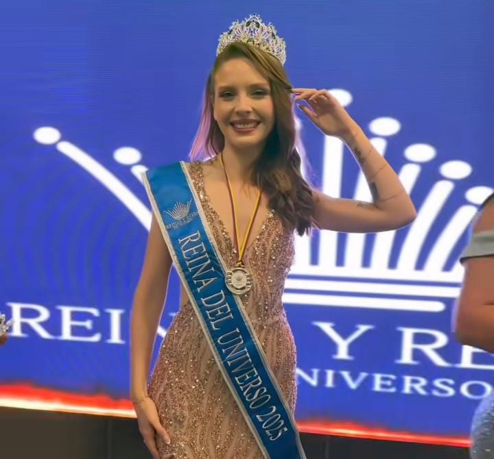 Araceli Romero, oriunda de Monte Quemado, fue coronada Reina del Universo 2025 en Cartagena