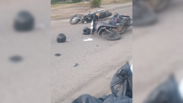 Menor herida tras un violento accidente en La Banda