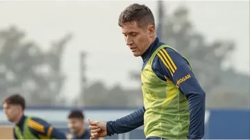 Preocupación en Boca: se lesionó Ander Herrera, la quinta vez en el año